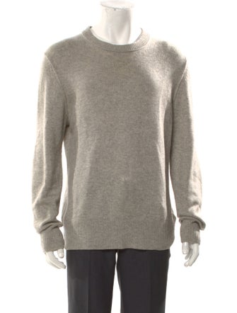 Burberry Brit Nova Check Pattern Cashmere Pullover