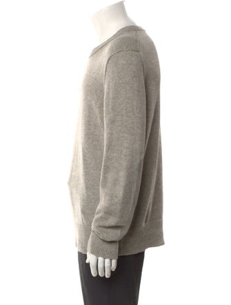 Burberry Brit Nova Check Pattern Cashmere Pullover