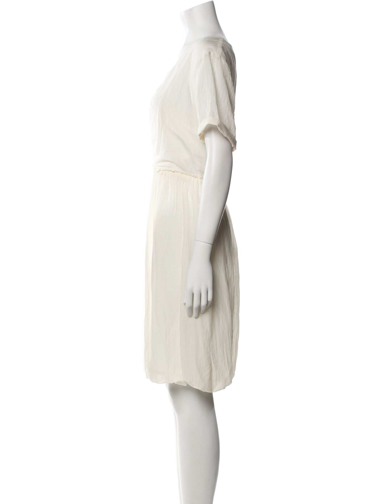 Burberry Brit Silk Knee-Length Dress