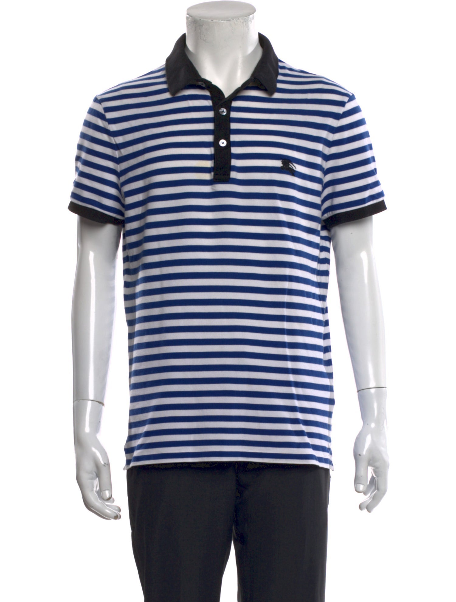 Burberry Brit House Check Pattern Collar Polo Shirt