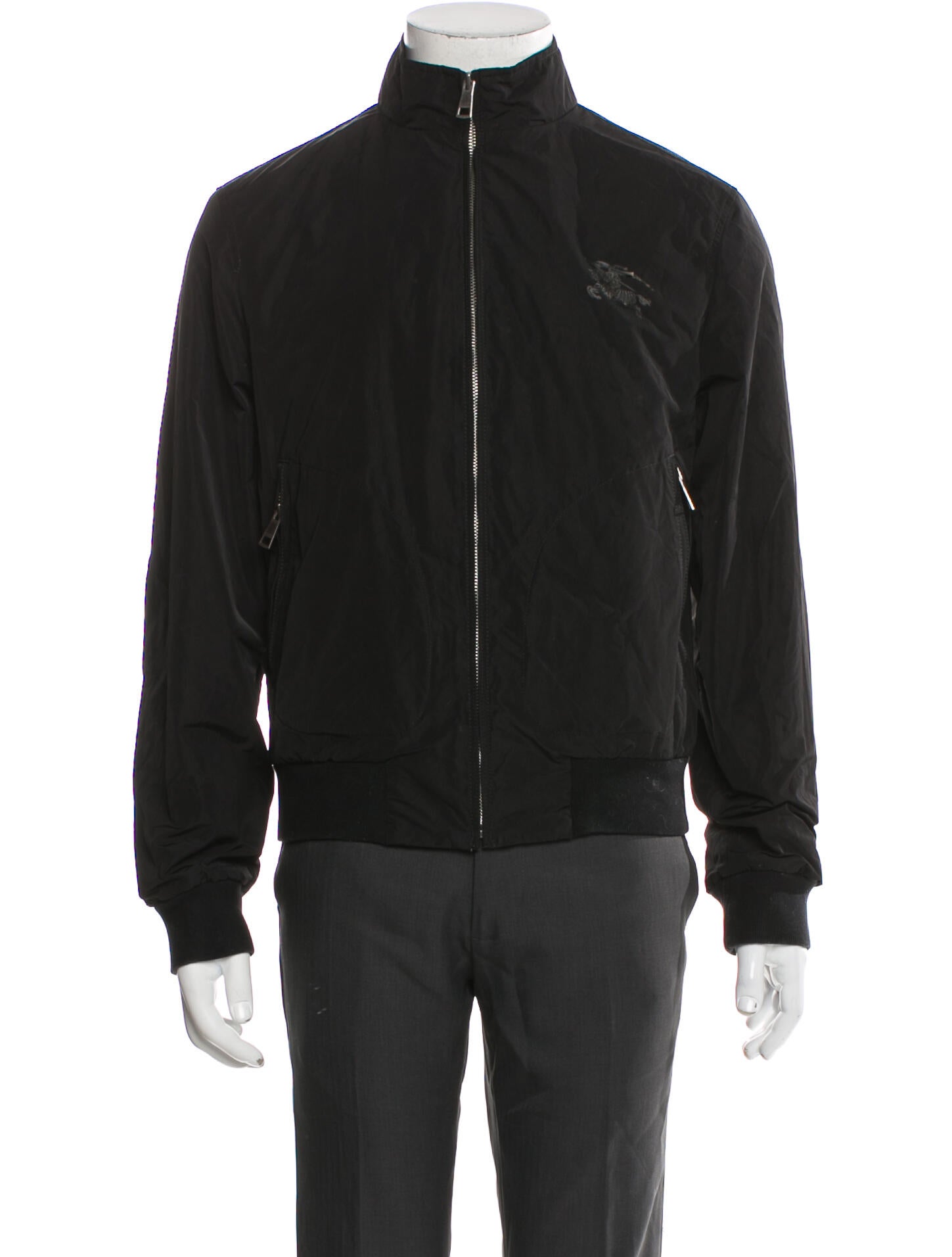 Burberry Brit Exploded Check Pattern Windbreaker