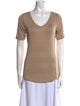 Burberry Brit V-Neck Short Sleeve T-Shirt