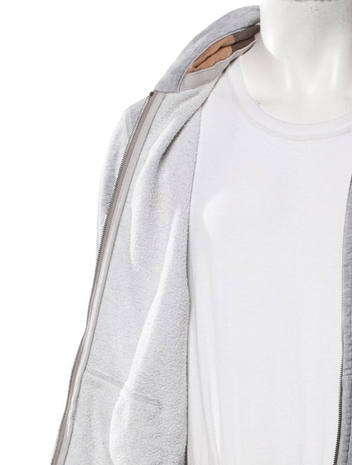 Burberry Brit Exploded Check Pattern V-Neck Hoodie