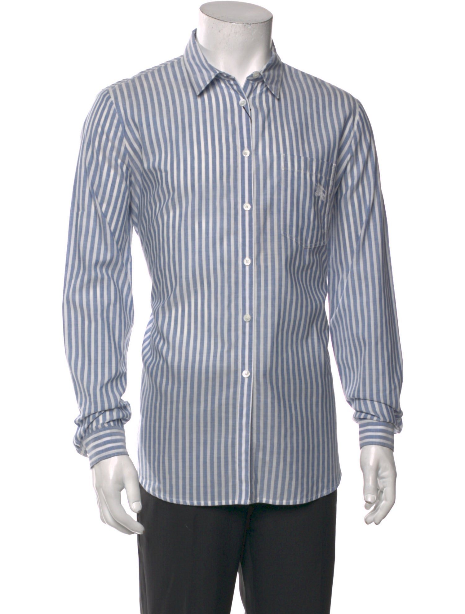 Burberry Brit Striped Long Sleeve Dress Shirt w/ Tags