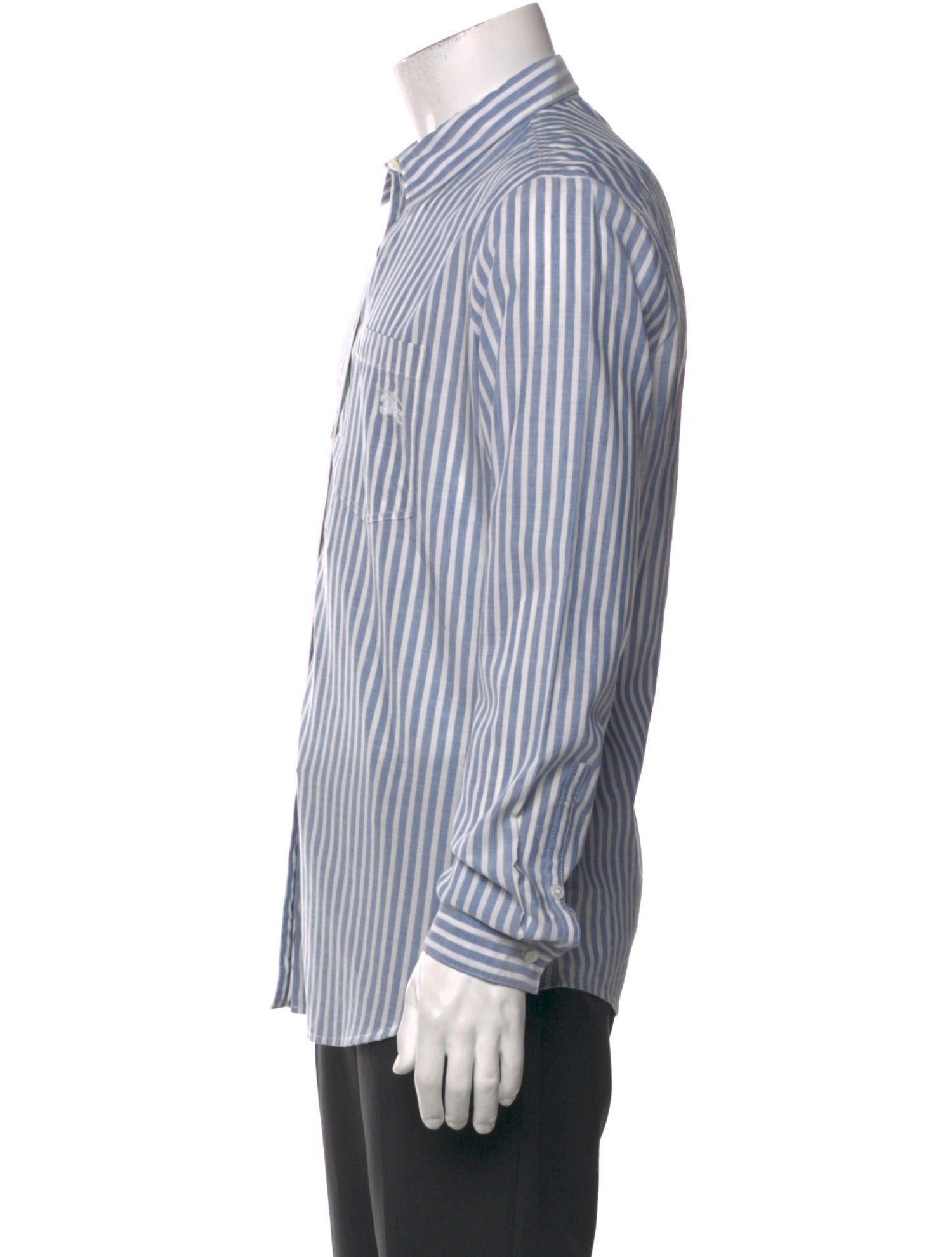Burberry Brit Striped Long Sleeve Dress Shirt w/ Tags