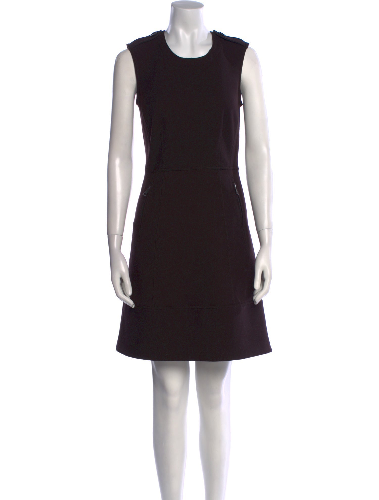 Burberry Brit Crew Neck Mini Dress