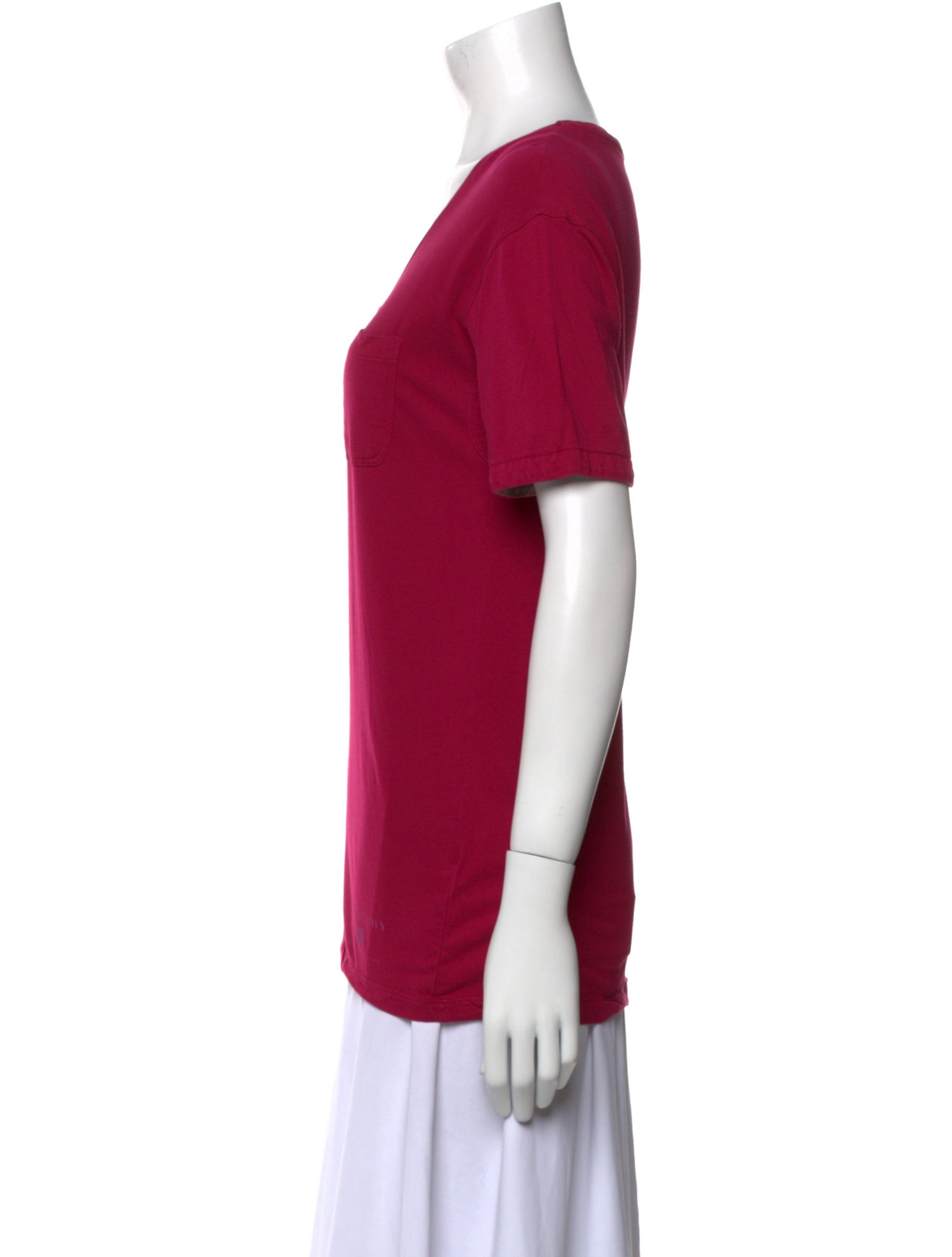 Burberry Brit Scoop Neck Short Sleeve T-Shirt