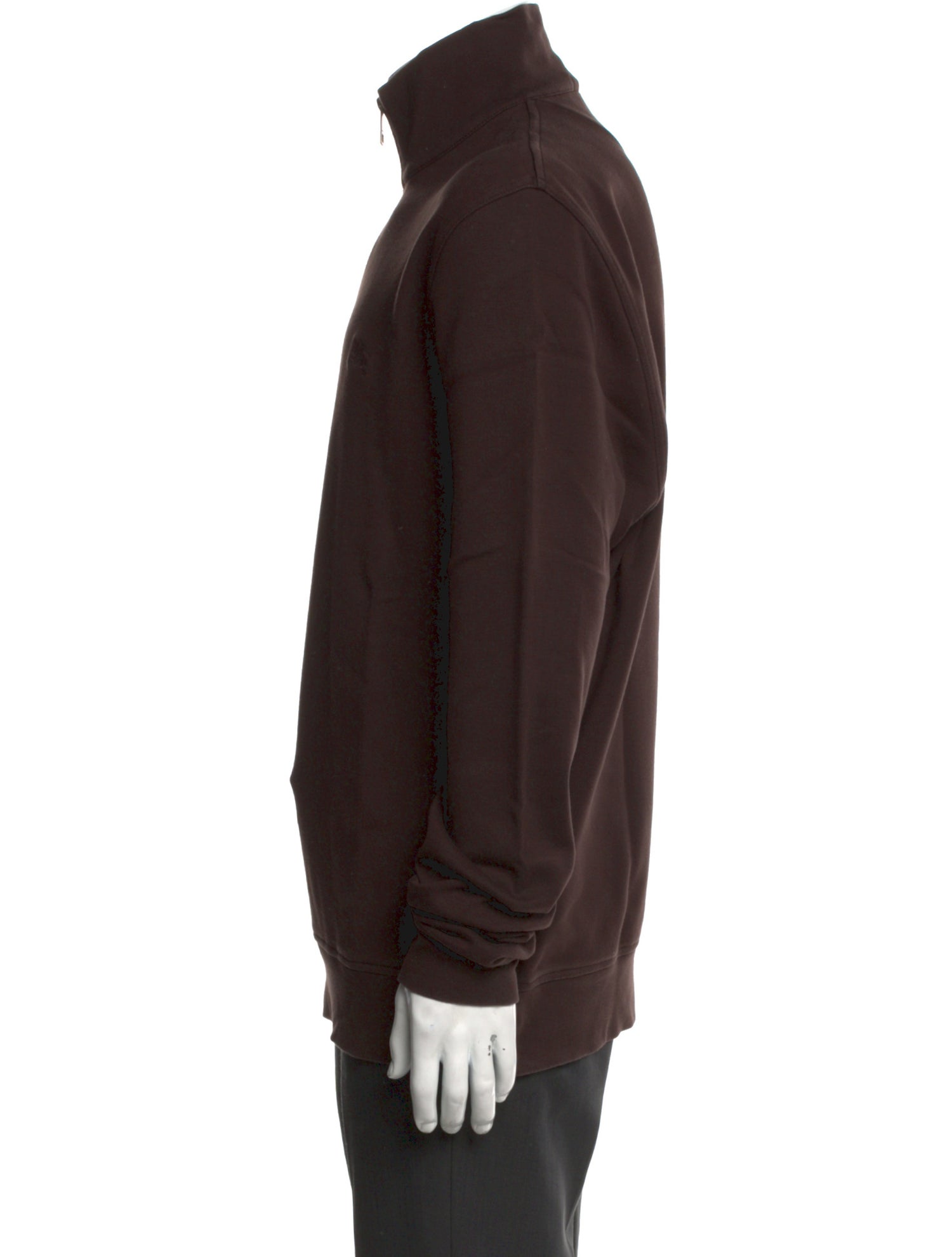 Burberry Brit Nova Check Pattern Turtleneck Sweatshirt