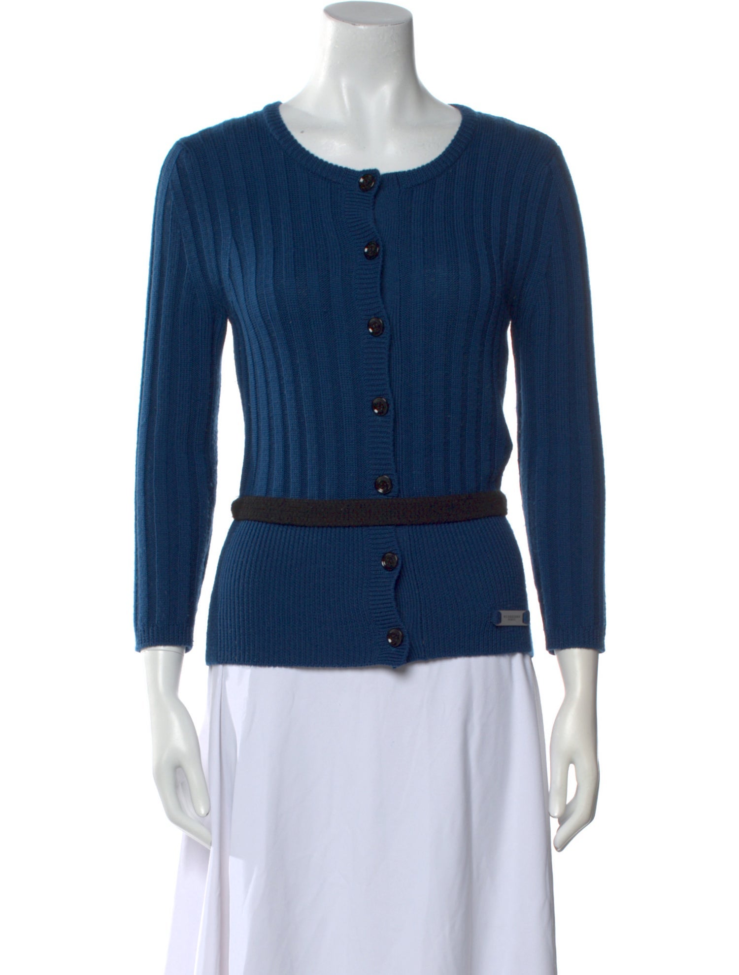 Burberry Brit Merino Wool Scoop Neck Sweater