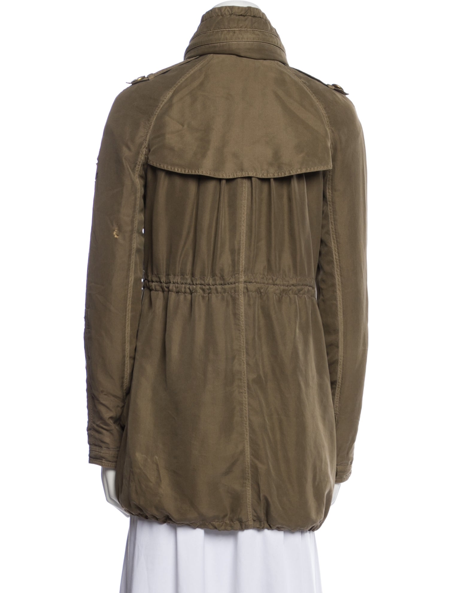 Burberry Brit Silk Utility Jacket