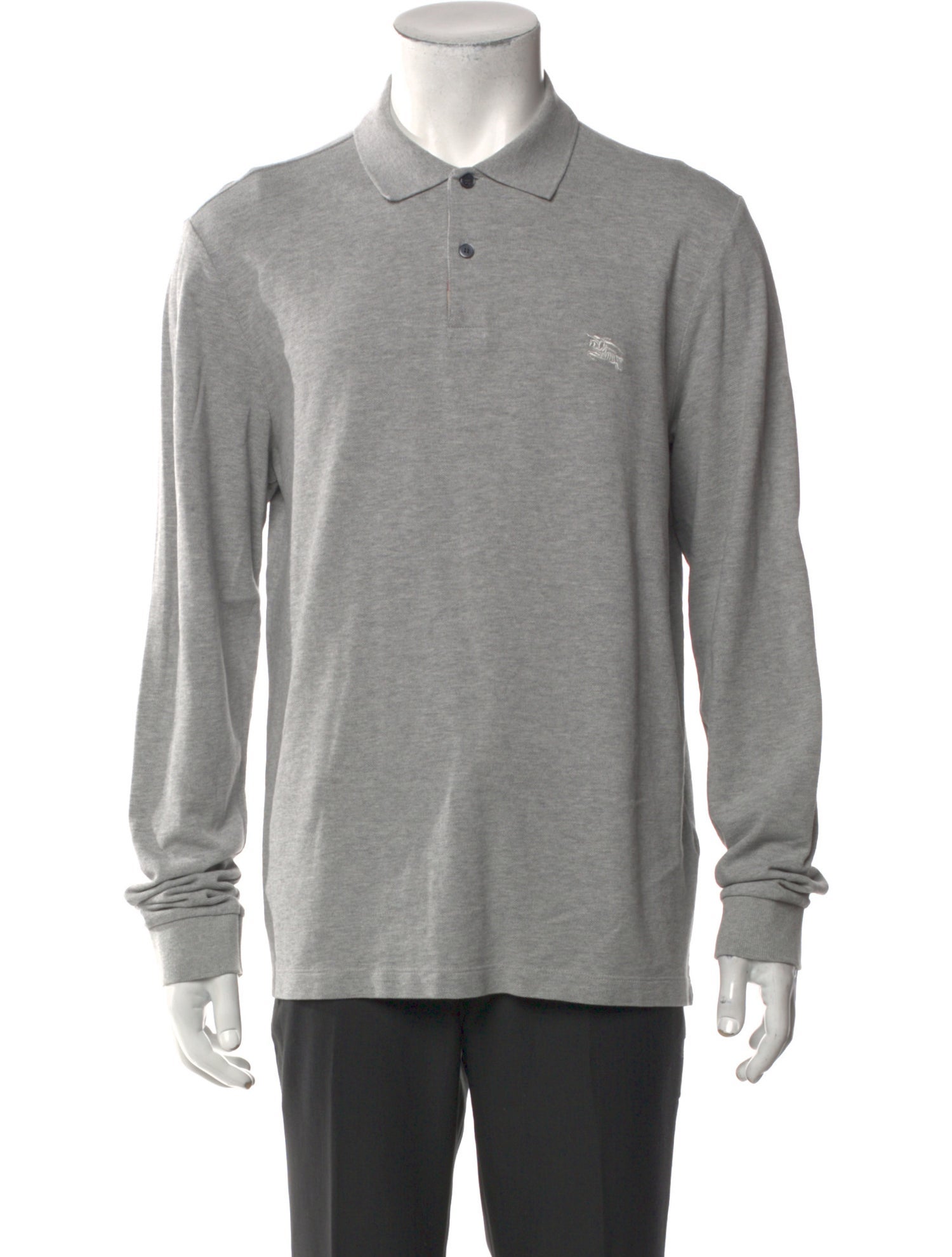 Burberry Brit Collar Long Sleeve Polo Shirt