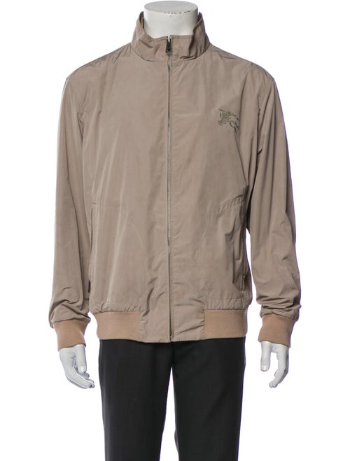 Burberry Brit Mens Bradford Jacket Nova Check Pattern Bomber Jacket