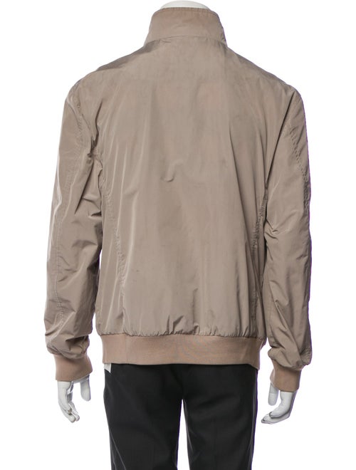 Burberry Brit Mens Bradford Jacket Nova Check Pattern Bomber Jacket