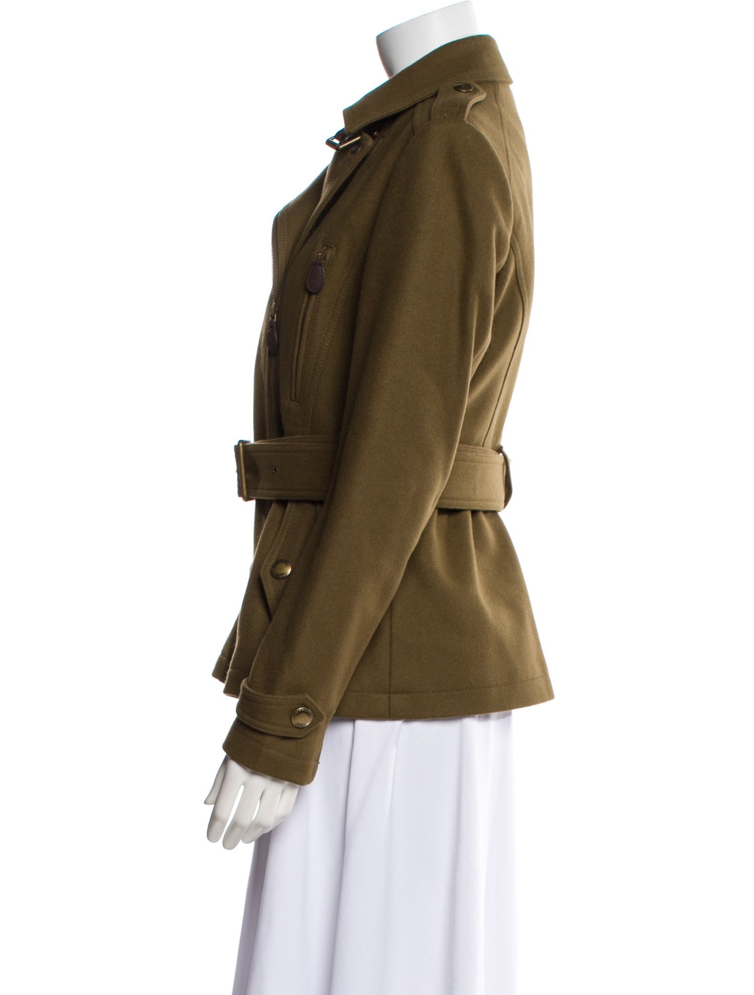 Burberry Brit Wool Biker Jacket