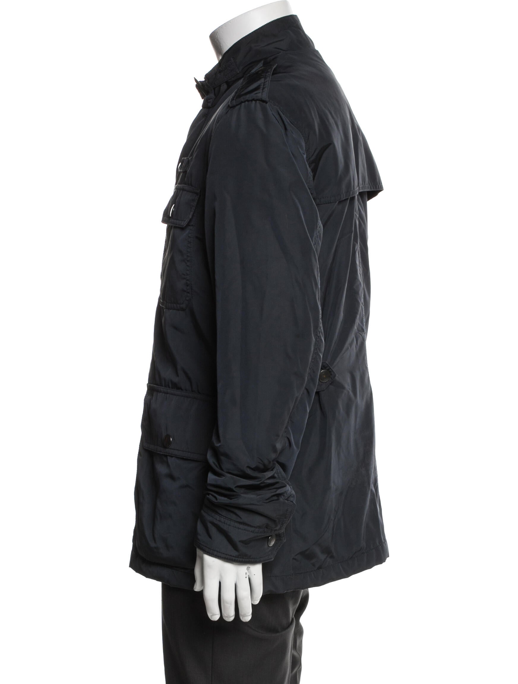 Burberry Brit Exploded Check Pattern Utility Jacket