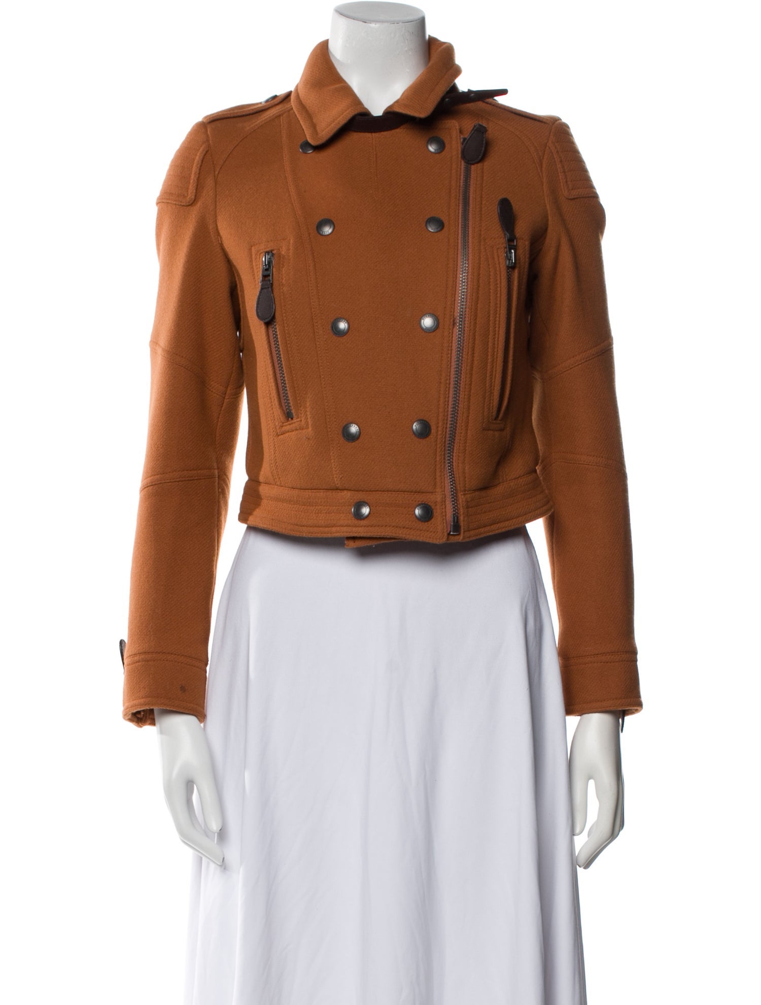 Burberry Brit Wool Biker Jacket