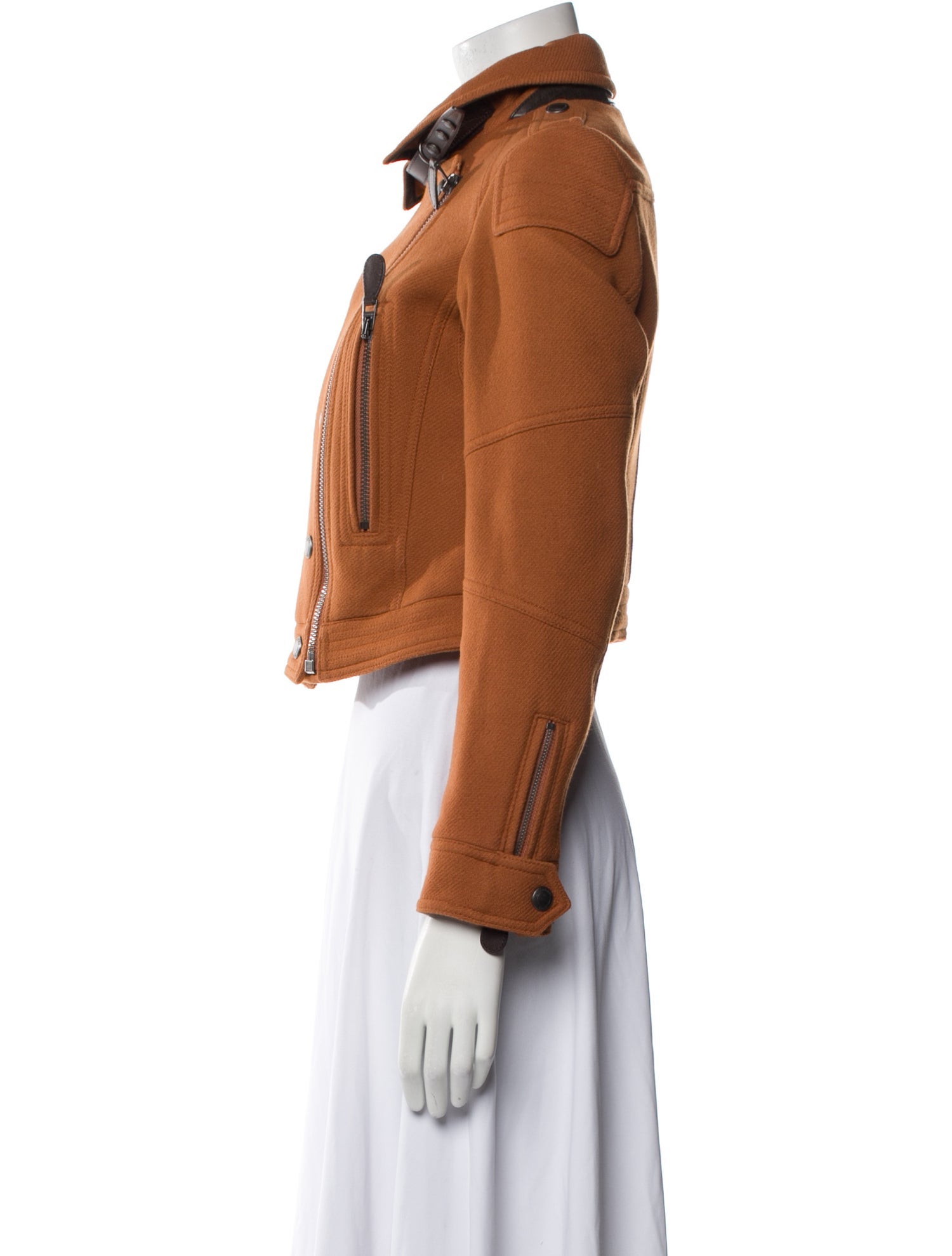 Burberry Brit Wool Biker Jacket