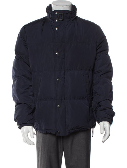 Burberry Brit Nova Check Pattern Puffer Coat