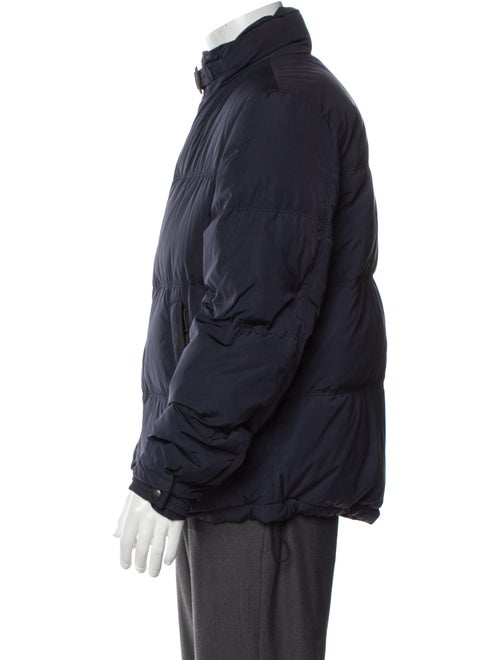 Burberry Brit Nova Check Pattern Puffer Coat