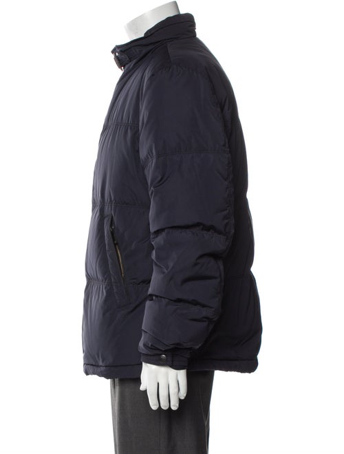 Burberry Brit Nova Check Pattern Puffer Coat