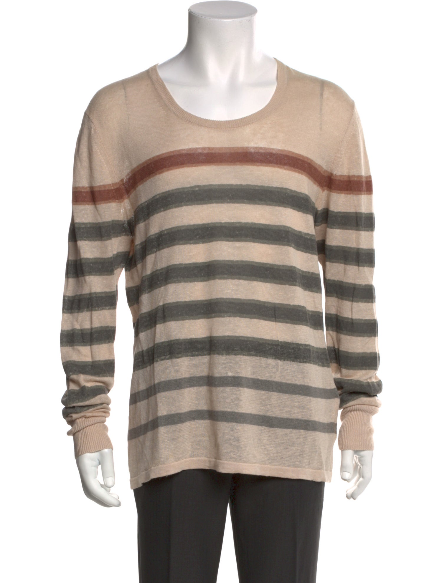 Burberry Brit Linen Striped Pullover