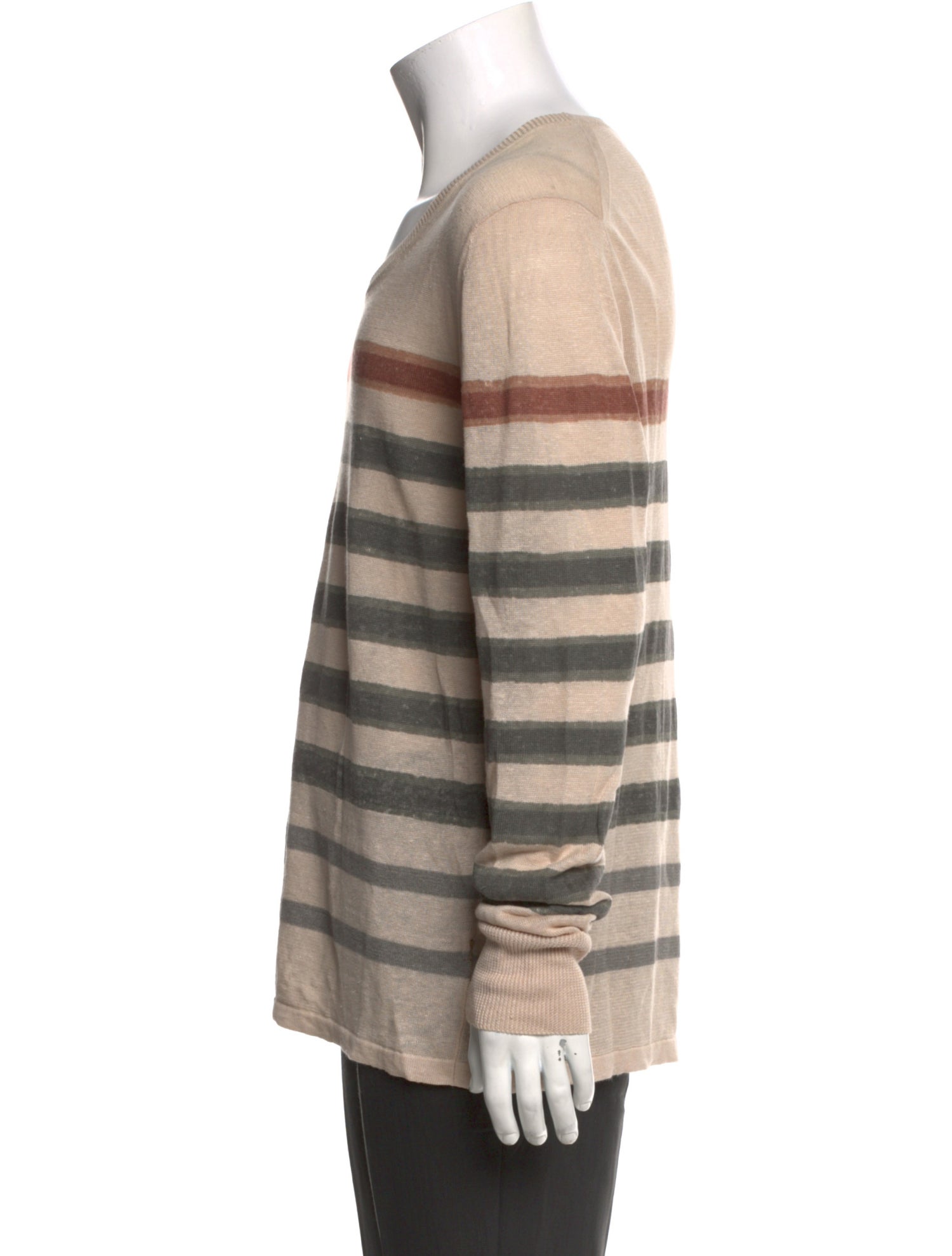 Burberry Brit Linen Striped Pullover