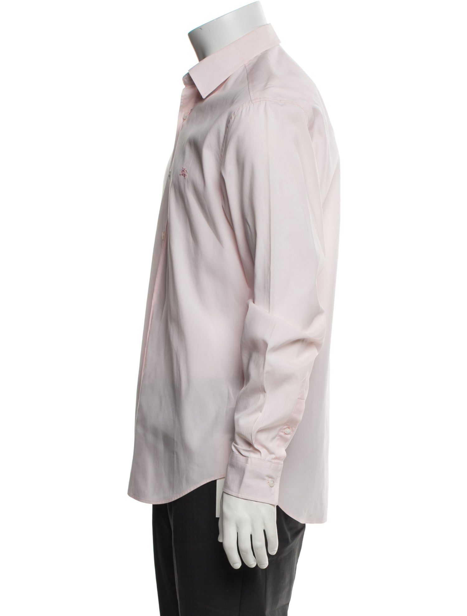 Burberry Brit Nova Check Pattern Long Sleeve Dress Shirt