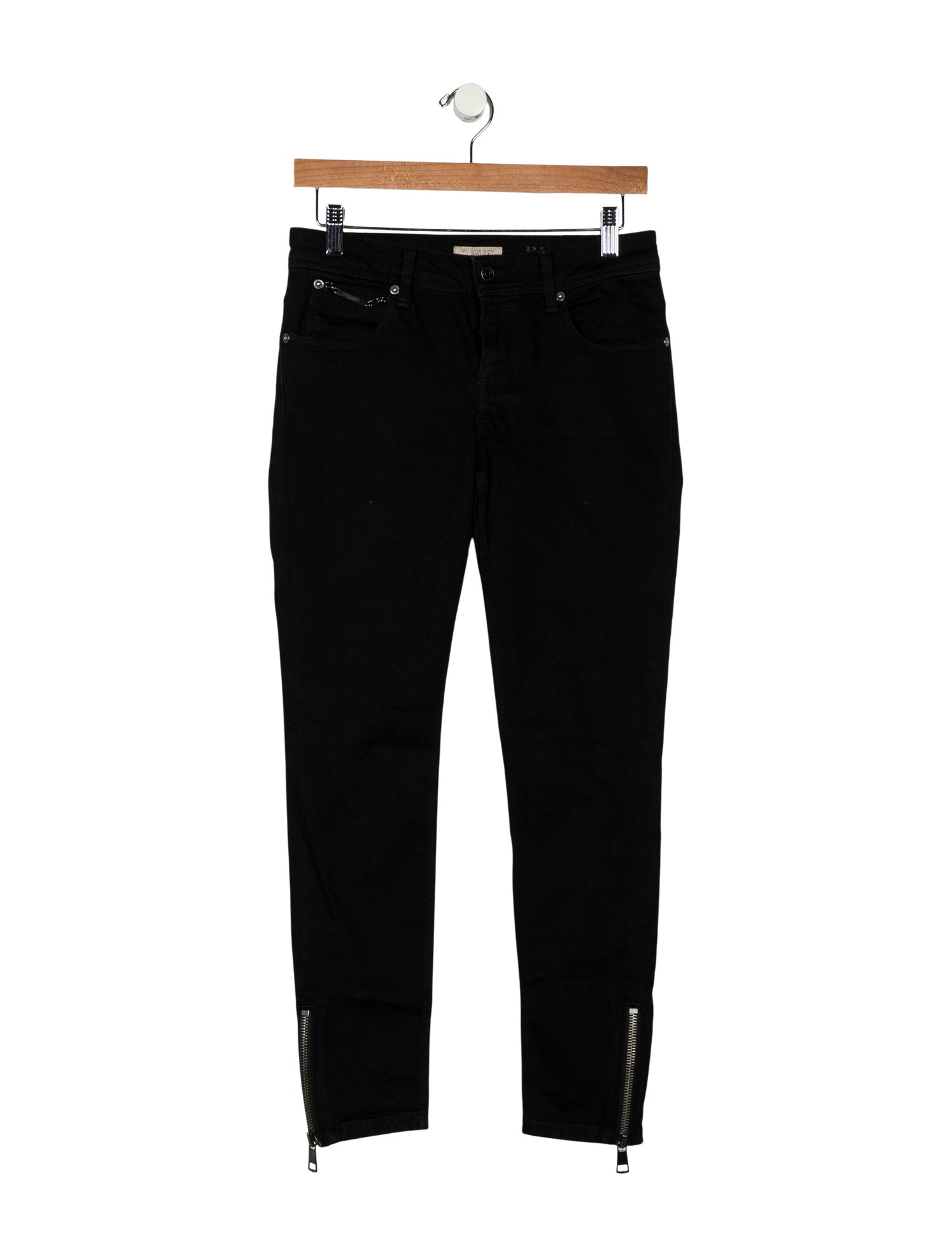 Burberry Brit Mid-Rise Skinny Leg Jeans