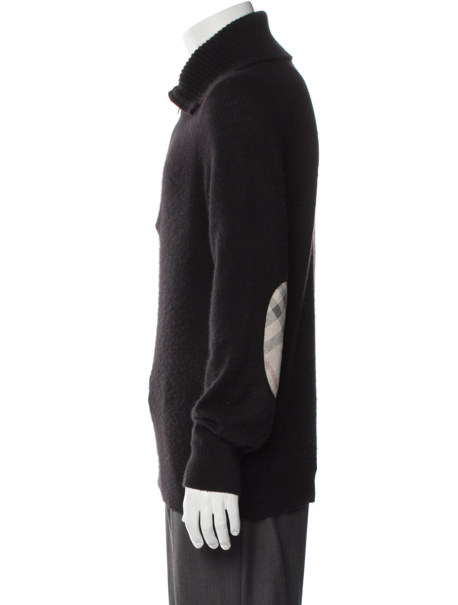 Burberry Brit Cashmere Collar Polo Sweater