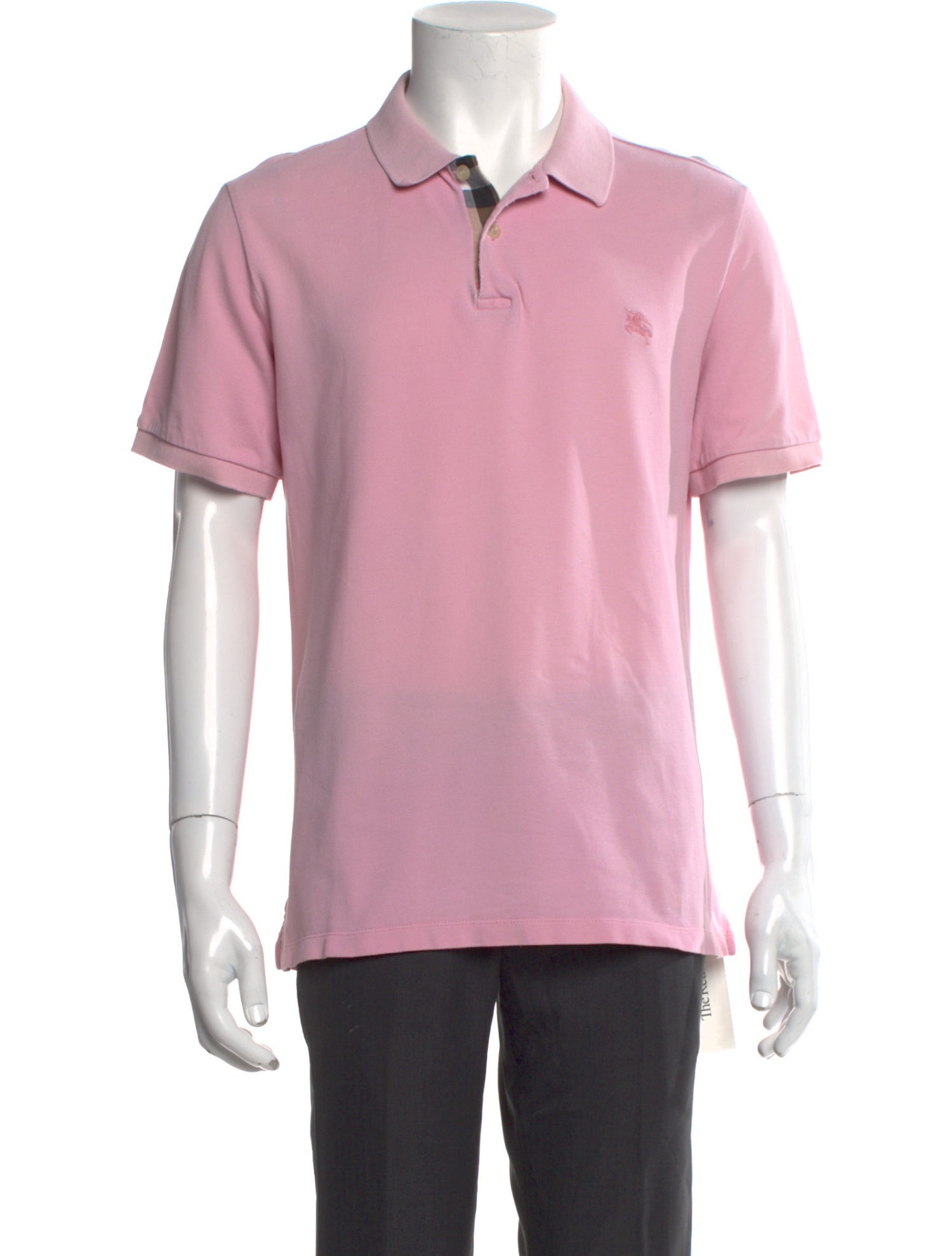 Burberry Brit House Check Pattern Collar Polo Shirt
