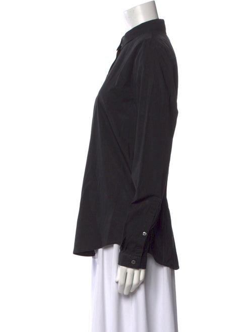 Burberry Brit Long Sleeve Button-Up Top