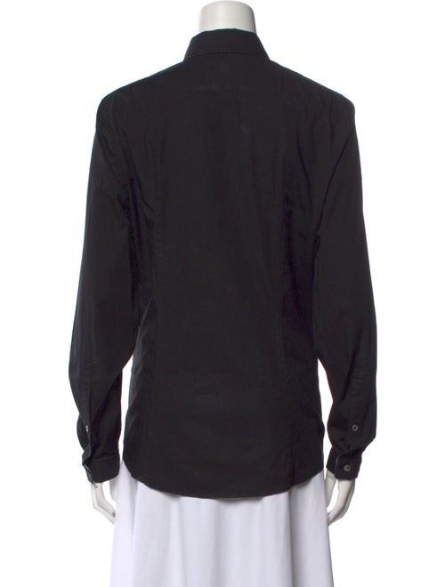 Burberry Brit Long Sleeve Button-Up Top