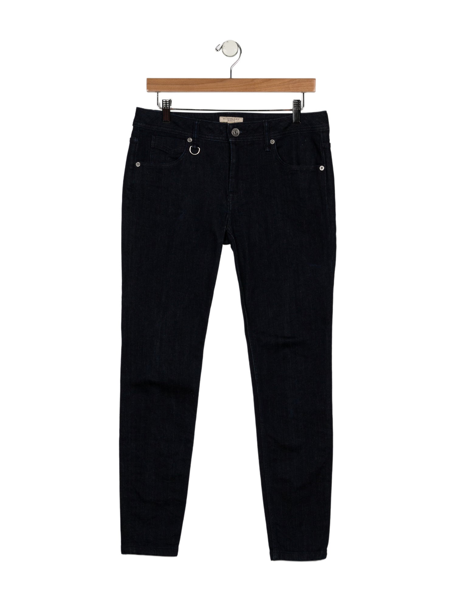 Burberry Brit Mid-Rise Skinny Leg Jeans