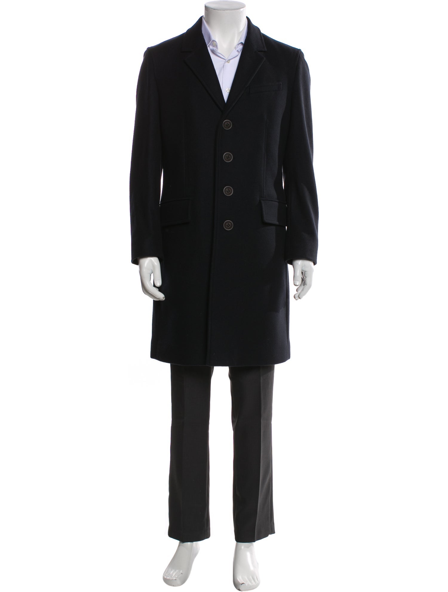 Burberry Brit Wool Overcoat