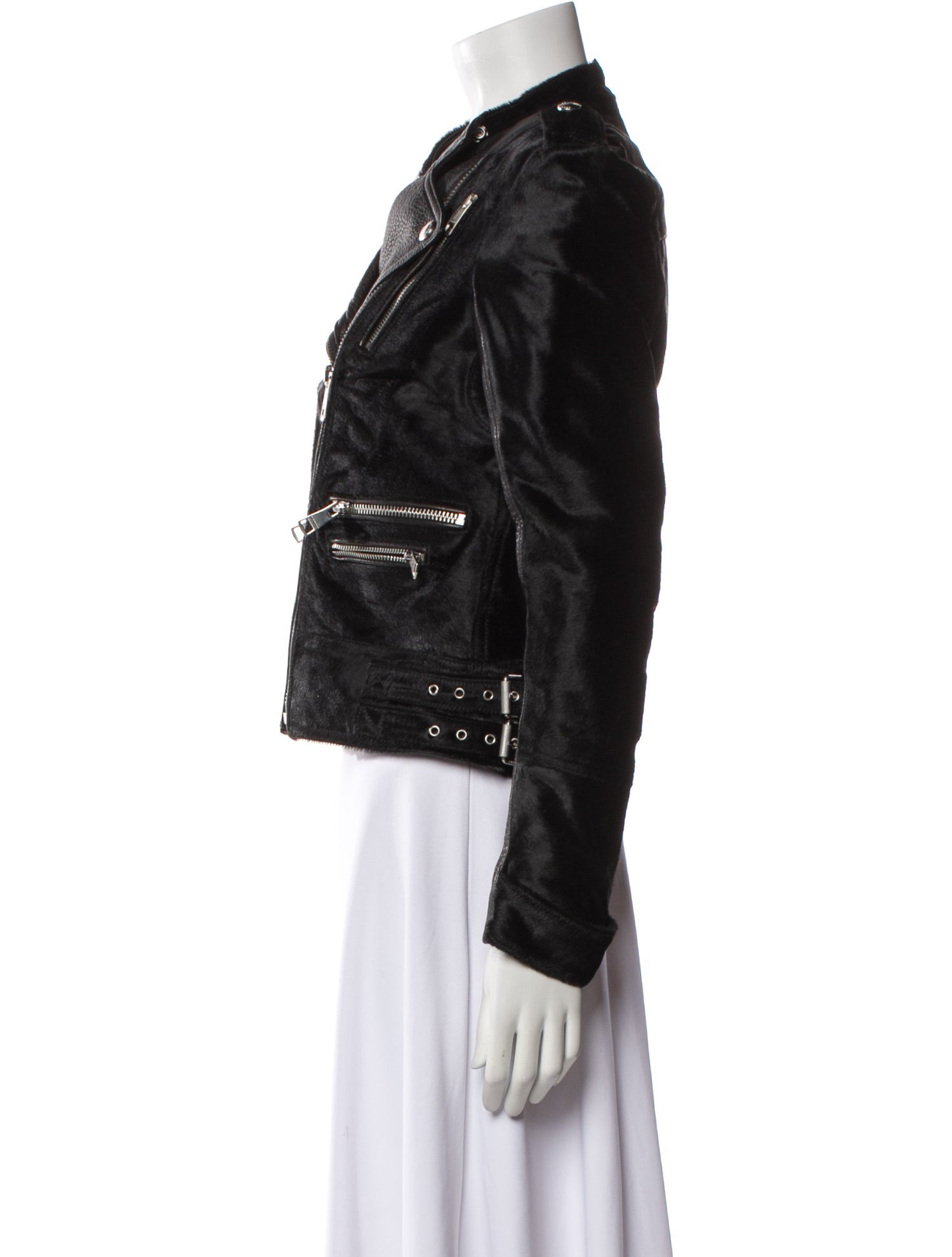 Burberry Brit Leather Fur Jacket