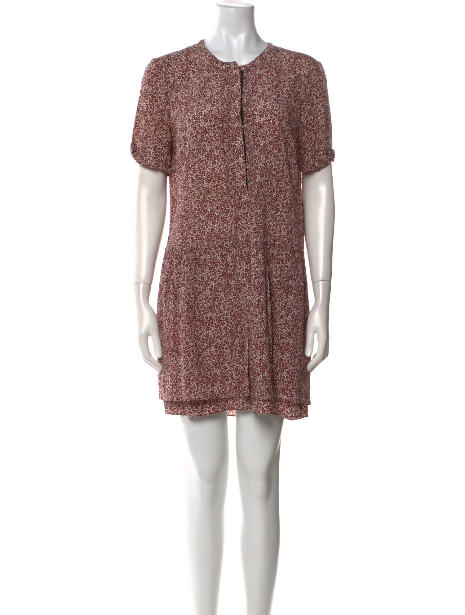 Burberry Brit Silk Mini Dress