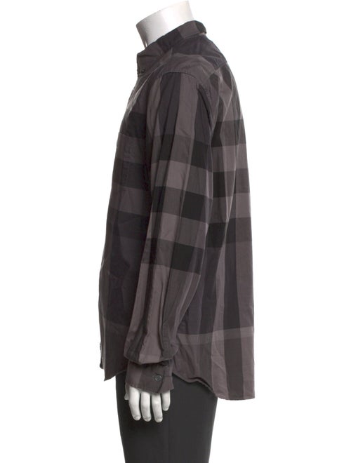 Burberry Brit Exploded Check Pattern Long Sleeve Shirt