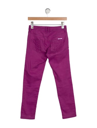 Burberry Brit Mid-Rise Skinny Leg Jeans