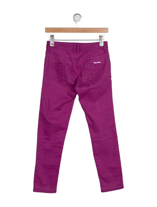 Burberry Brit Mid-Rise Skinny Leg Jeans