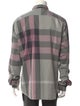 Burberry Brit Exploded Check Pattern Long Sleeve Shirt