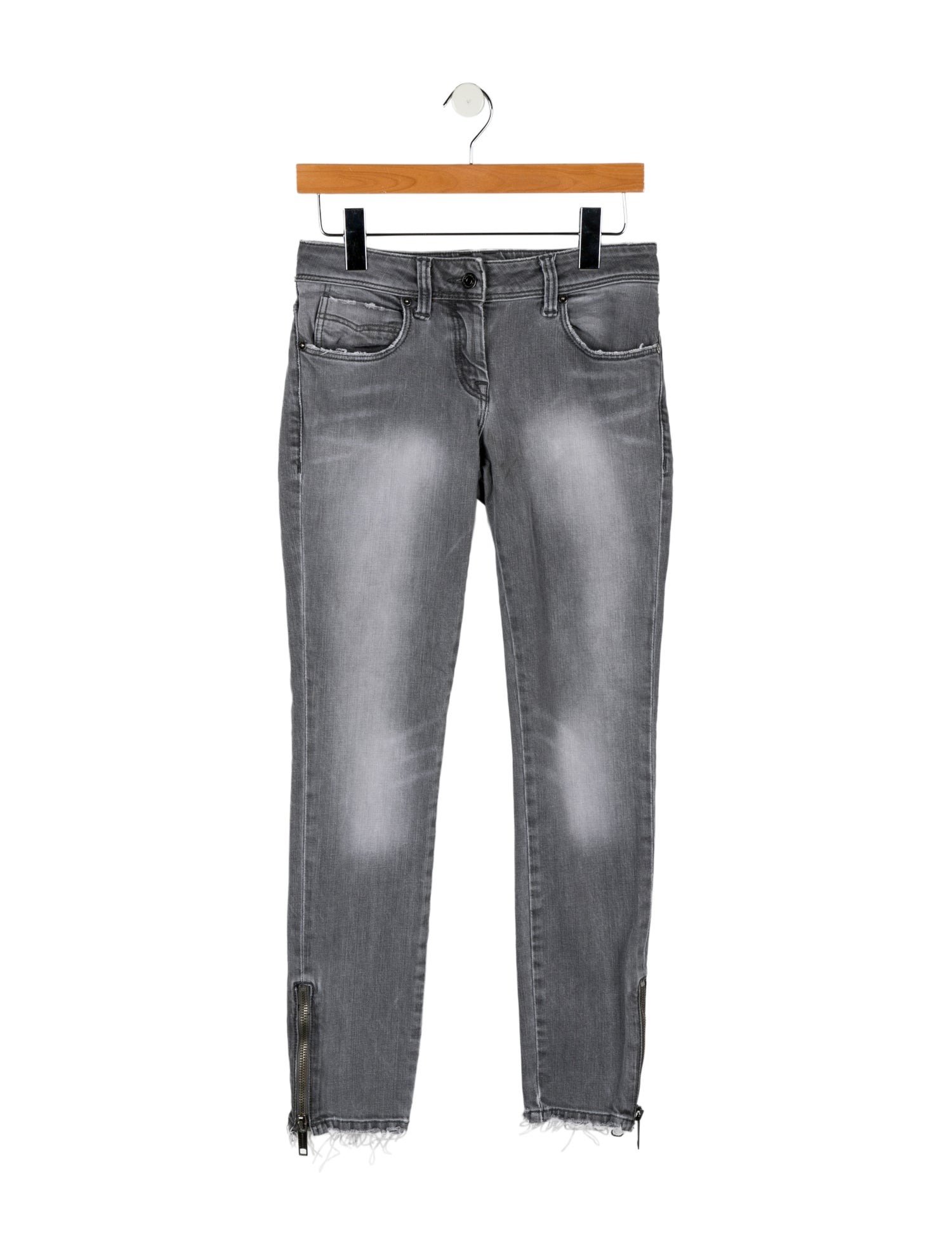 Burberry Brit Mid-Rise Skinny Leg Jeans