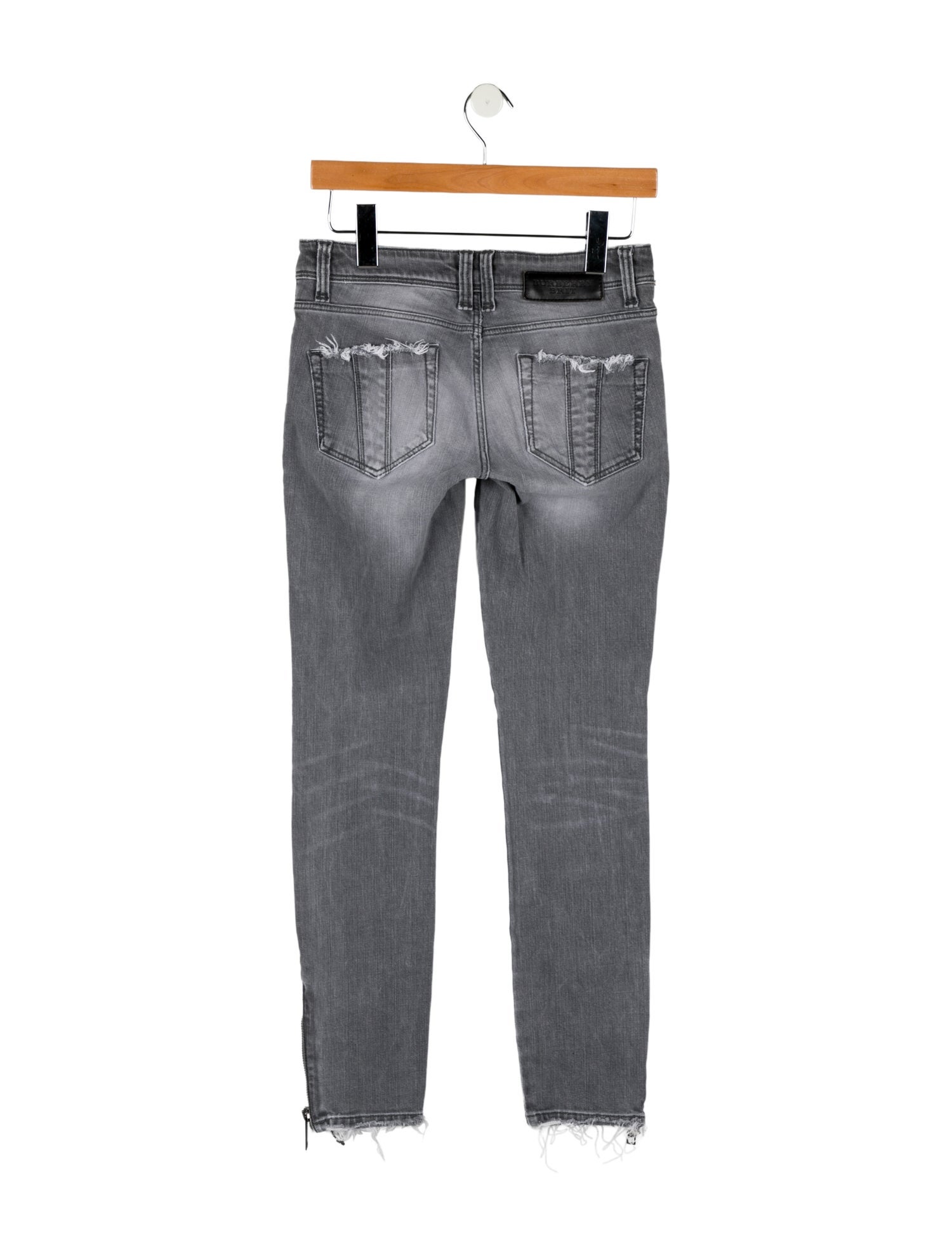 Burberry Brit Mid-Rise Skinny Leg Jeans