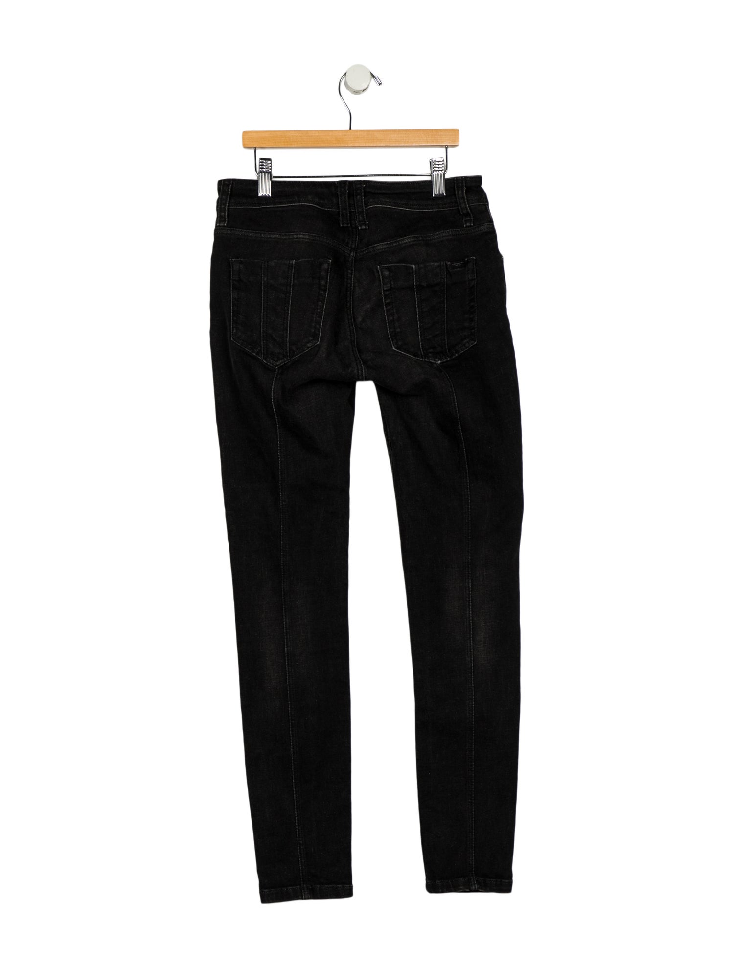 Burberry Brit Mid-Rise Skinny Leg Jeans