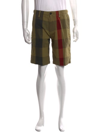 Burberry Brit Exploded Check Pattern Jogger Shorts