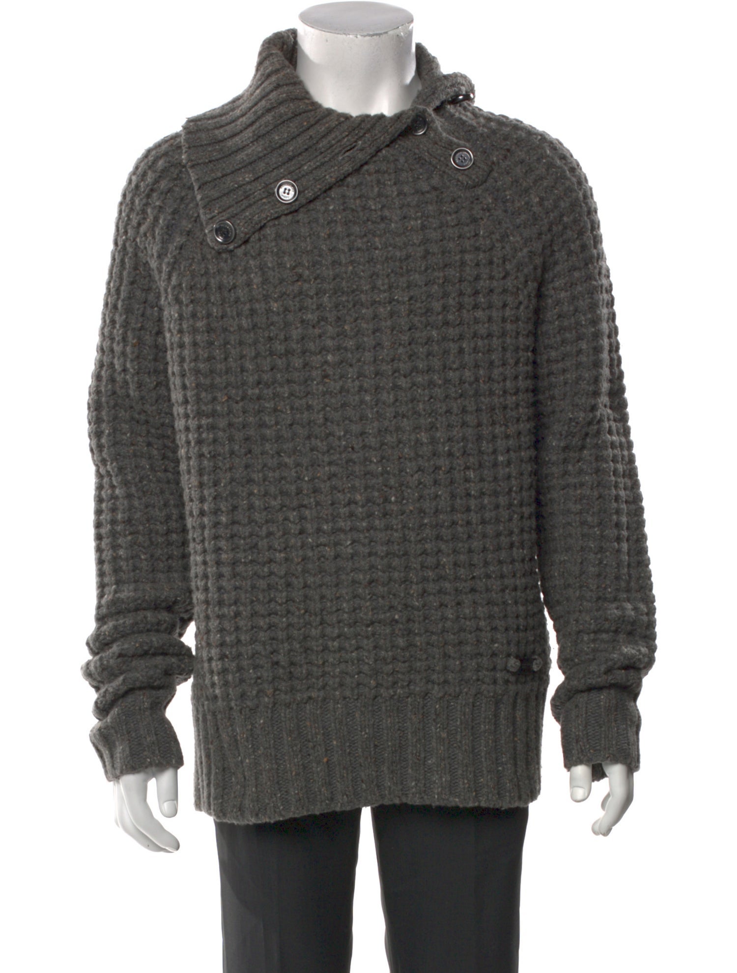 Burberry Brit Wool Collar Cardigan