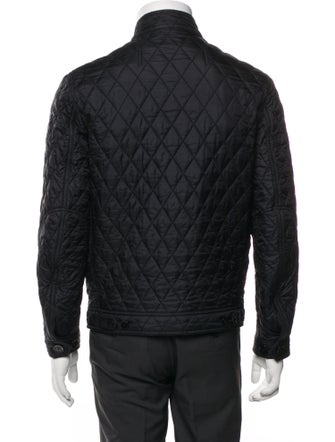 Burberry Brit Nova Check Pattern Puffer Coat