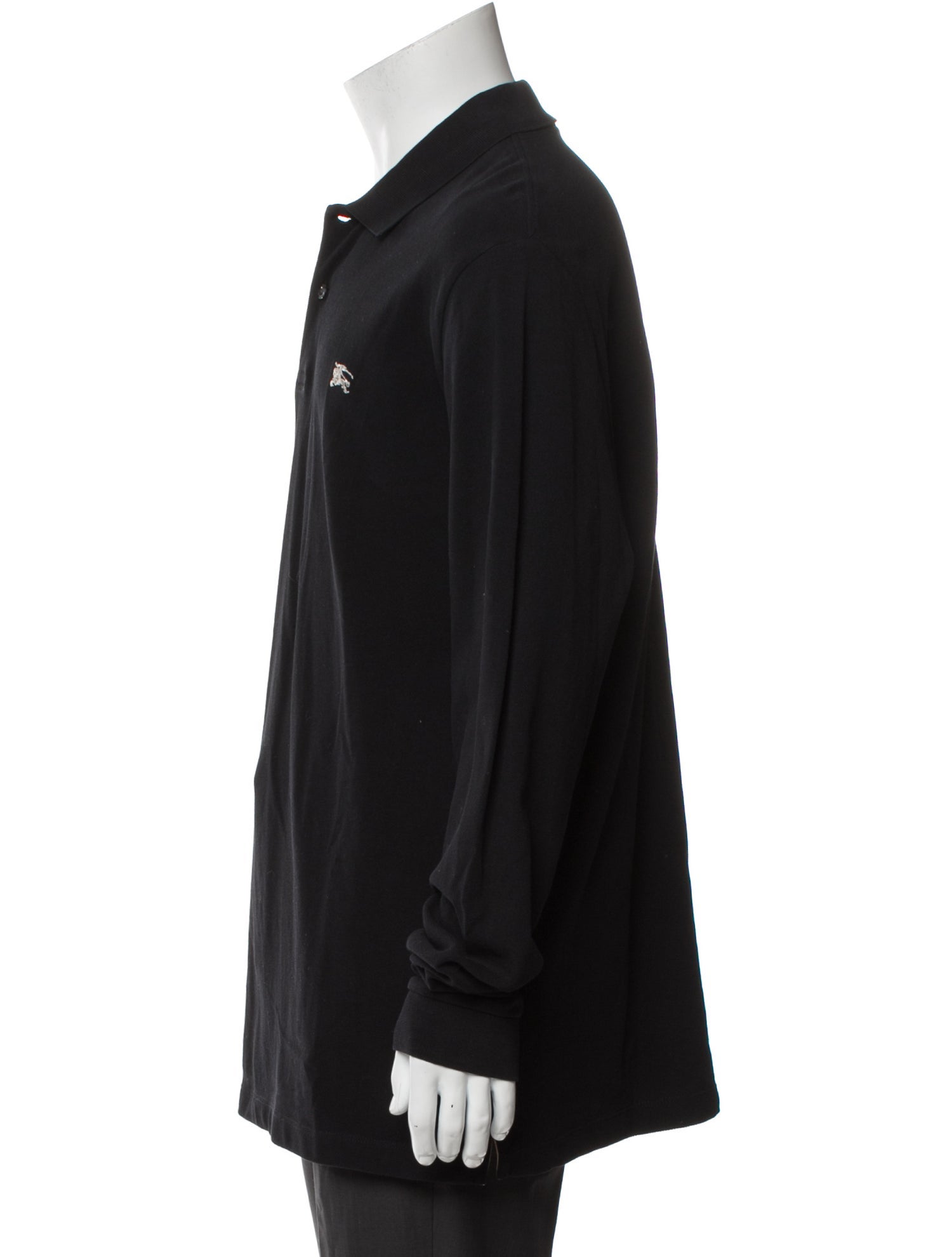 Burberry Brit Crew Neck Long Sleeve Polo Shirt