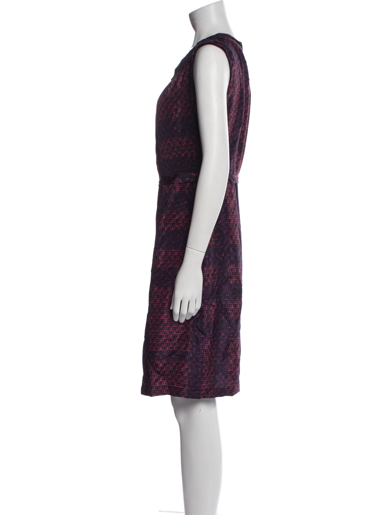Burberry Brit Printed Knee-Length Dress