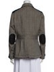 Burberry Brit Wool Printed Utility Jacket