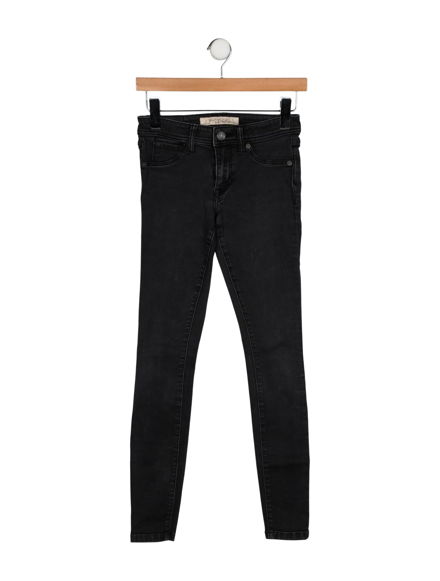 Burberry Brit Low-Rise Skinny Leg Jeans